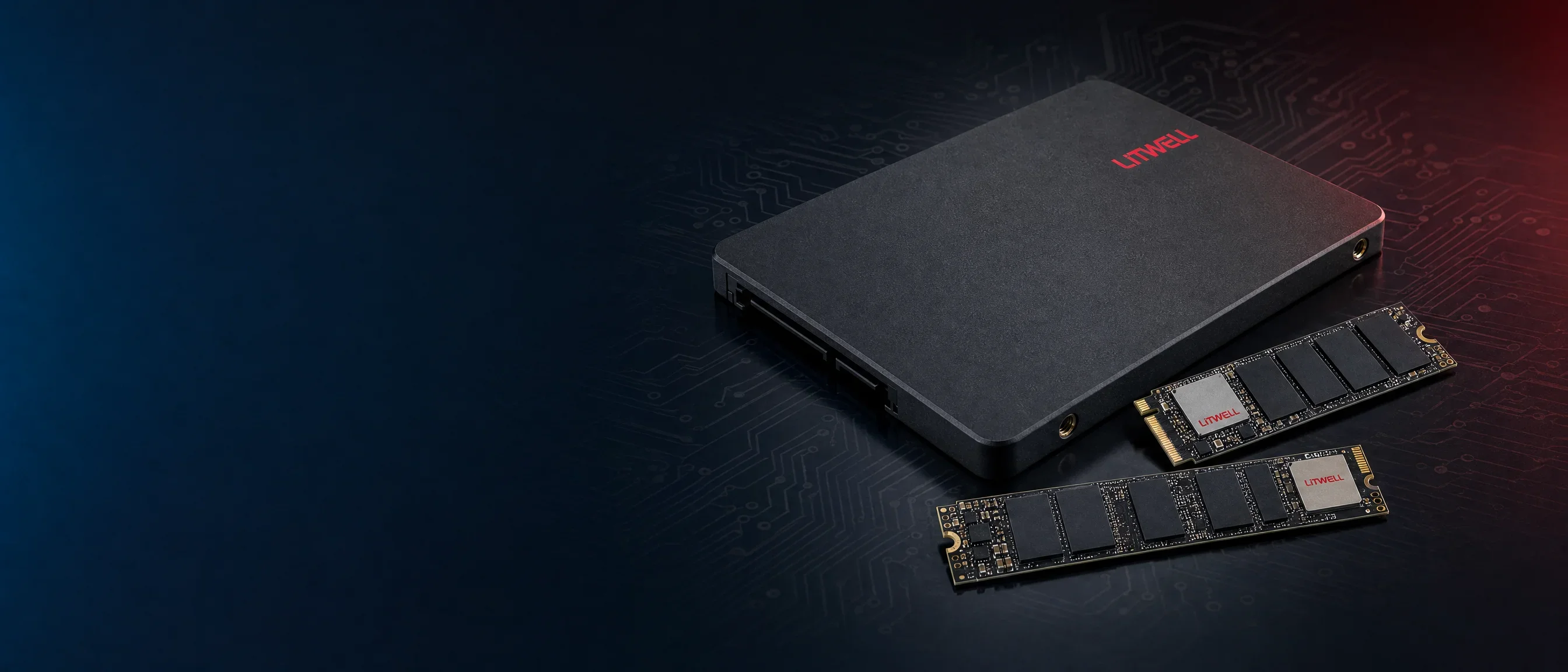 LiTWELL 2.5-inch SATA SSD and M.2 NVMe SSD modules for B2B and OEM supply